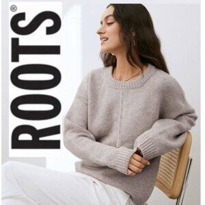 Roots Wool Oversized Jumper Sweater